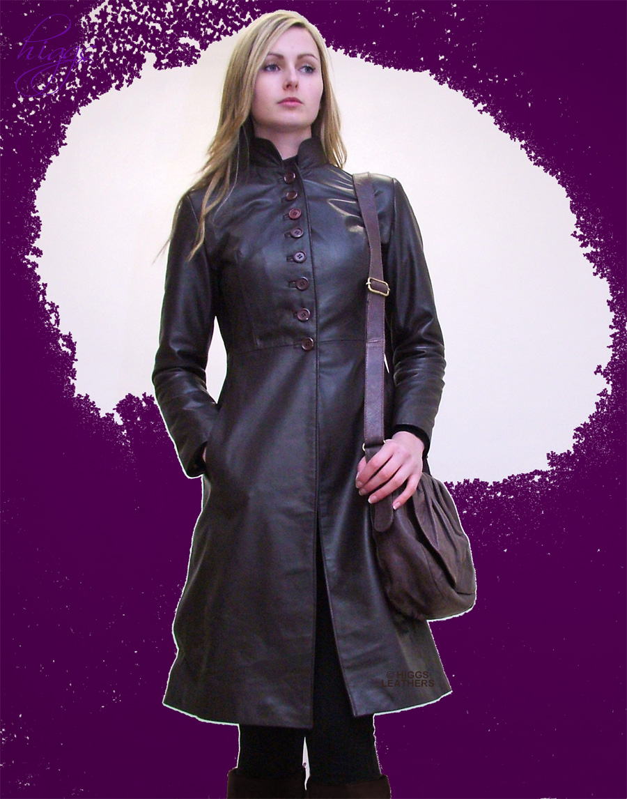 Higgs Leathers | Buy LAST FEW Trinny (ladies fitted Leather 7/8th ...