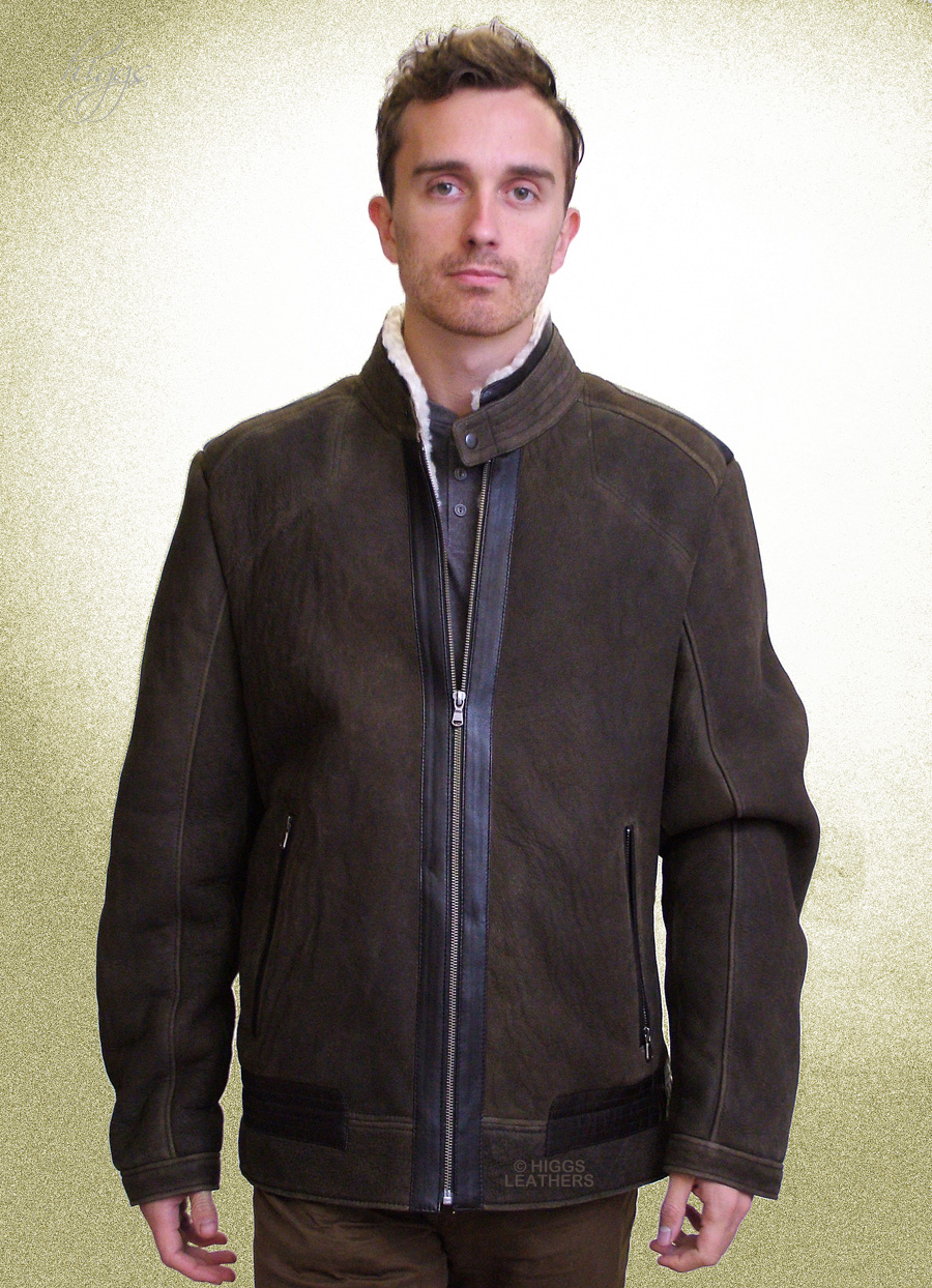 Higgs Leathers | Buy LAST ONE Ulrik (men's Designer Sheepskin jackets ...